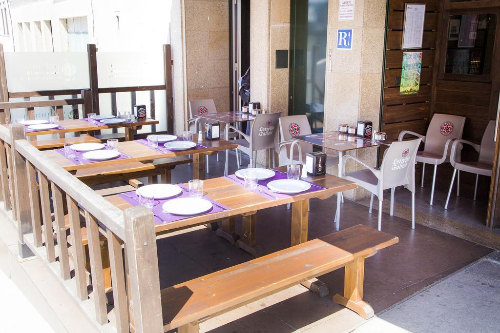 Pension Restaurante Casa Camino Palas de Rei Exterior foto